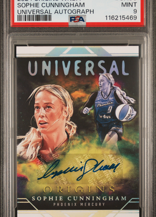 2024 Panini Origins WNBA Universal Autographs Sophie Cunningham #UASC PSA 9