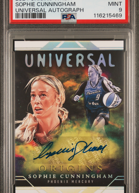 2024 Panini Origins WNBA Universal Autographs Sophie Cunningham #UASC PSA 9