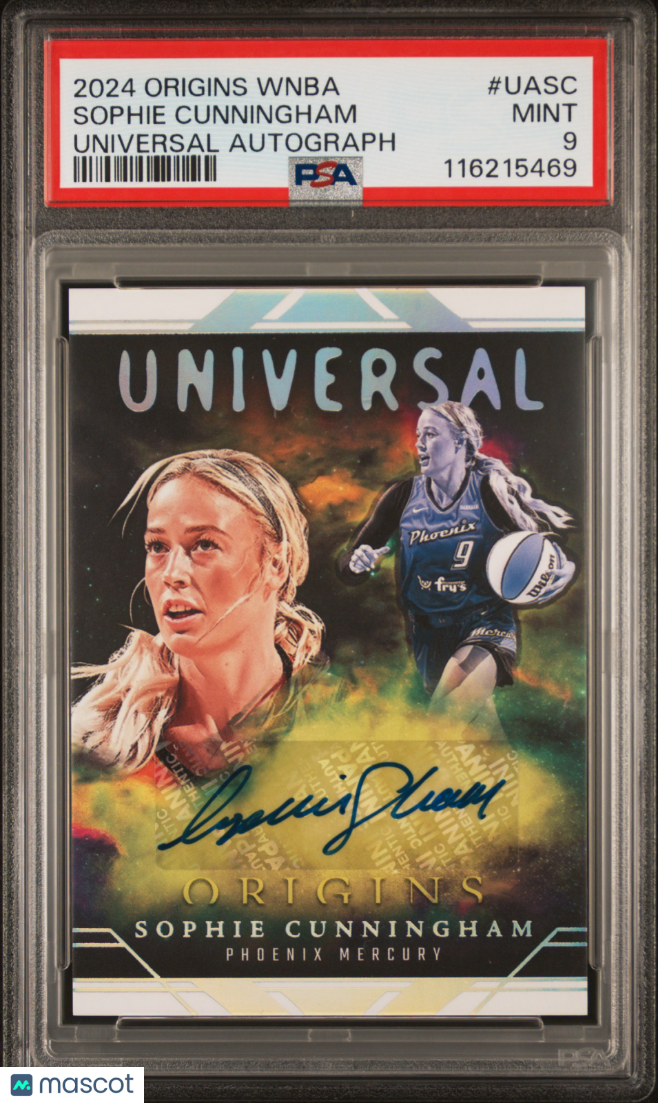 2024 Panini Origins WNBA Universal Autographs Sophie Cunningham #UASC PSA 9