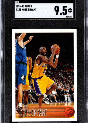 1996 Topps Kobe Bryant #138 SGC 9.5