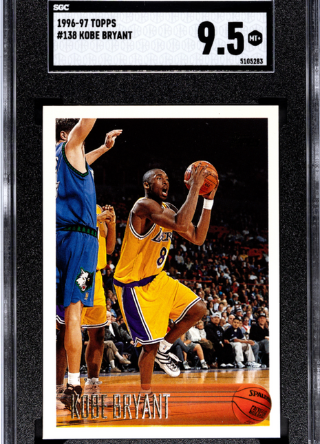 1996 Topps Kobe Bryant #138 SGC 9.5