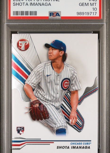 2024 Topps Pristine Shota Imanaga #48 PSA 10