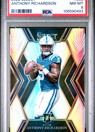 2022 Panini Select Anthony Richardson #503 PSA 8