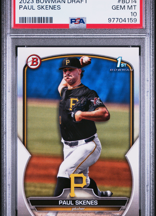 2023 Bowman Draft Paul Skenes #BD14 PSA 10
