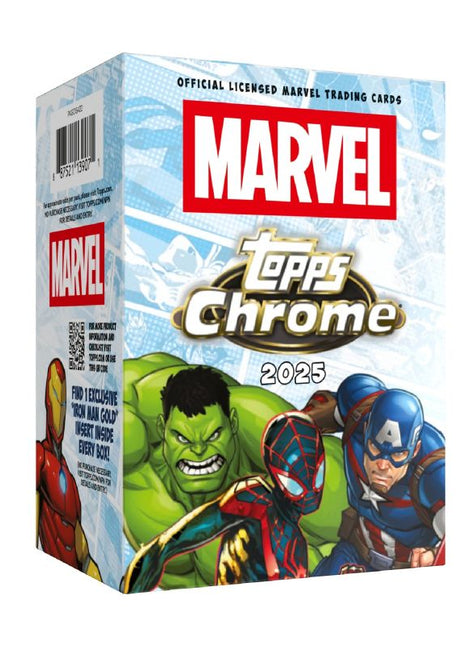 2025 Topps Marvel Comics Chrome Value Box