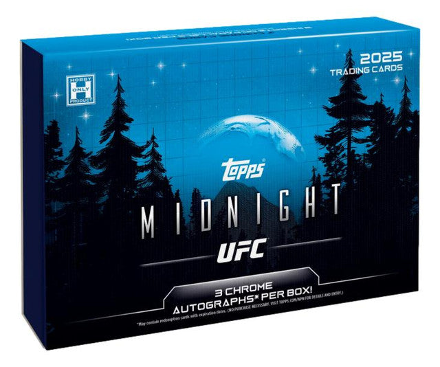 2025 Topps Midnight UFC Hobby Box