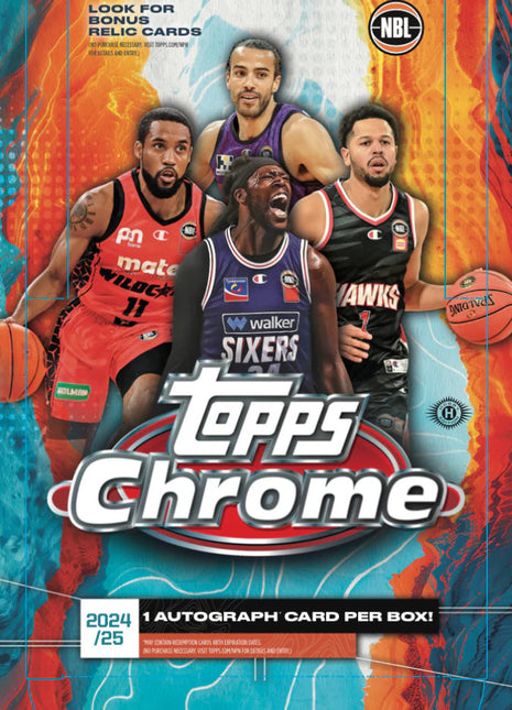 2024/25 Topps Chrome NBL Hobby Box