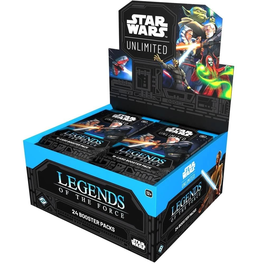 Star Wars: Unlimited - Legends of the Force Booster Box Star Wars: Unlimited - Legends of the Force Booster Box Star Wars: Unlimited - Legends of the Force Booster Box Click Image to Enlarge |  Star Wars: Unlimited - Legends of the Force Booster Box