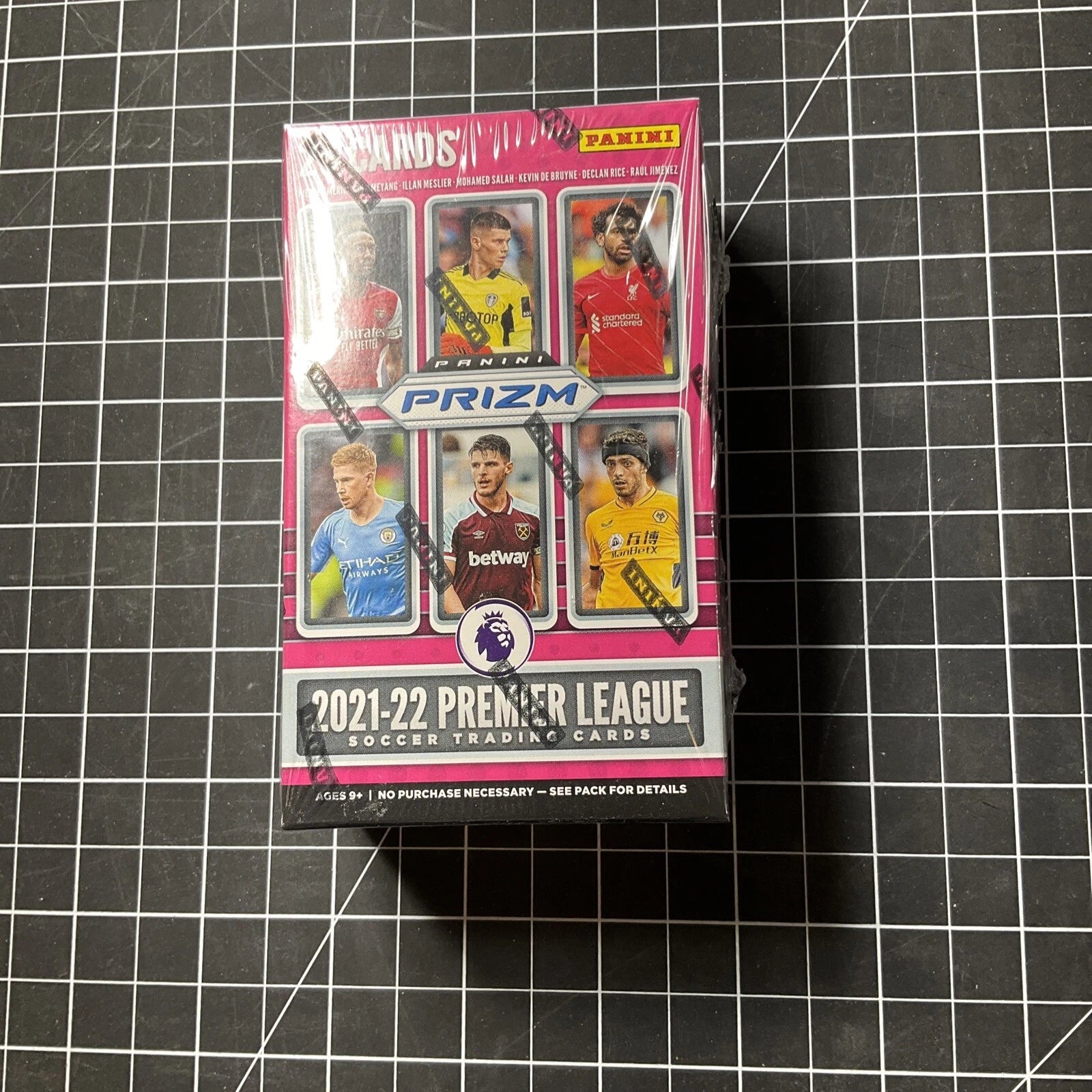 2021/22 Panini Prizm Premier League EPL Soccer Cereal Box