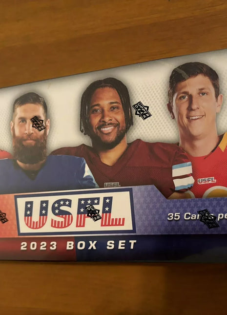 2023 Upper Deck USFL Football Box Set