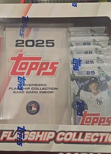 2025 Topps Baseball The Flagship Collection Box 3 Flagship Packs