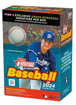 2024 Topps Heritage High Number Baseball 8-Pack Blaster Box
