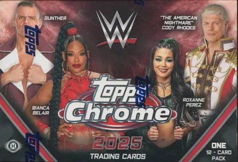 2025 Topps Chrome WWE Wrestling Breaker Delight Box