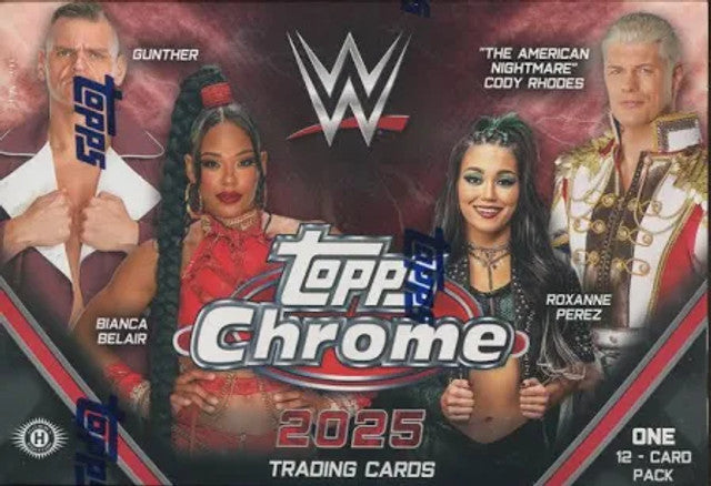 2025 Topps Chrome WWE Wrestling Breaker Delight Box
