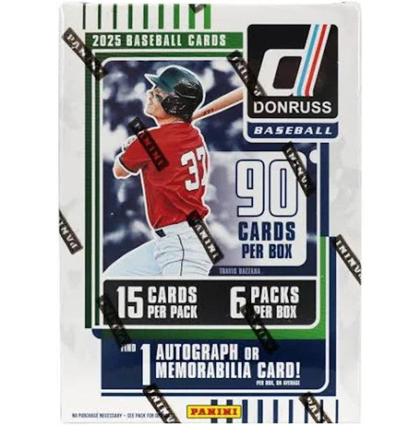 2025 Panini Donruss Baseball 6-Pack Hobby Blaster Box