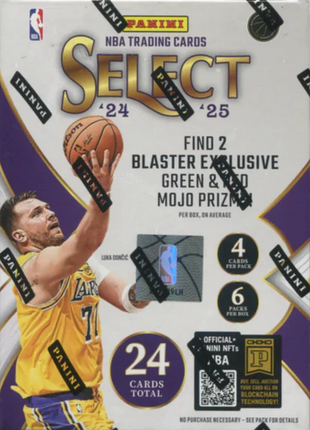 2024/25 Panini Select Basketball 6-Pack Hobby Blaster Box
