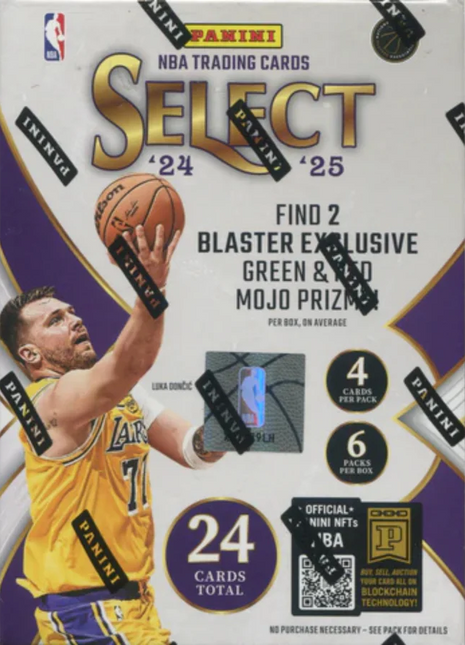 2024/25 Panini Select Basketball 6-Pack Hobby Blaster Box